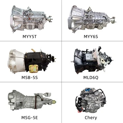 OEM 1700010-117 MLD6Q Gearbox Assy Transmission Assembly For ISUZU FVR factory